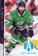 2020-21 Upper Deck Clear Cut Parallel #542 Justin Dowling Stars